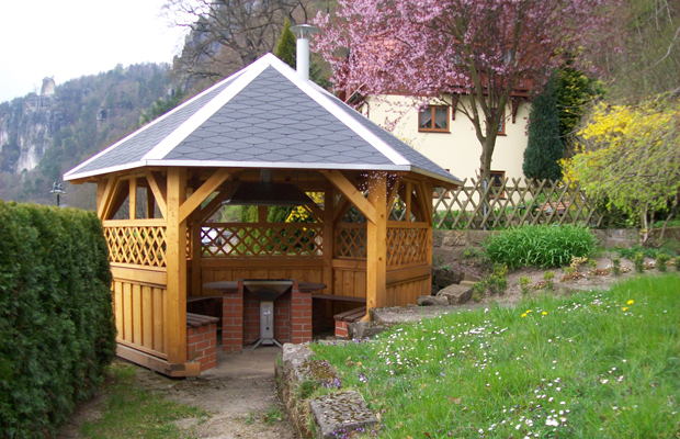 Grillplatz an der Elbe