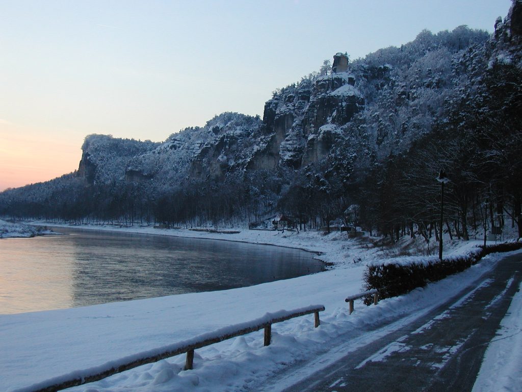 Winterluft in Rathen Winterluft in Rathen